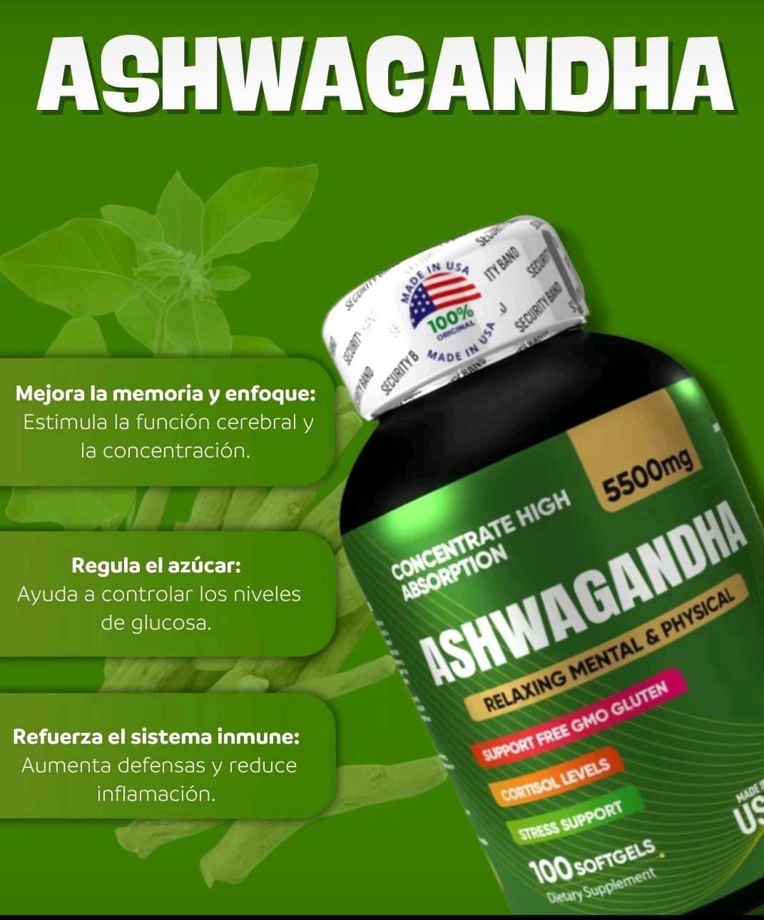 ASHWAGANDHA KSM-66