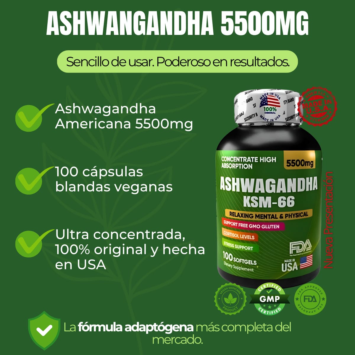 ASHWAGANDHA KSM-66
